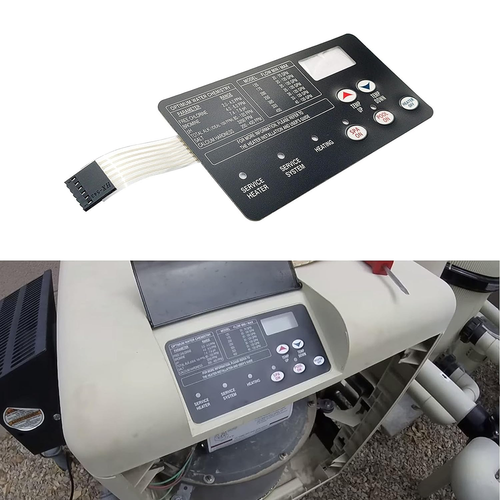 Replacement for Pentair 472610Z Switch Membrane Pad MasterTe