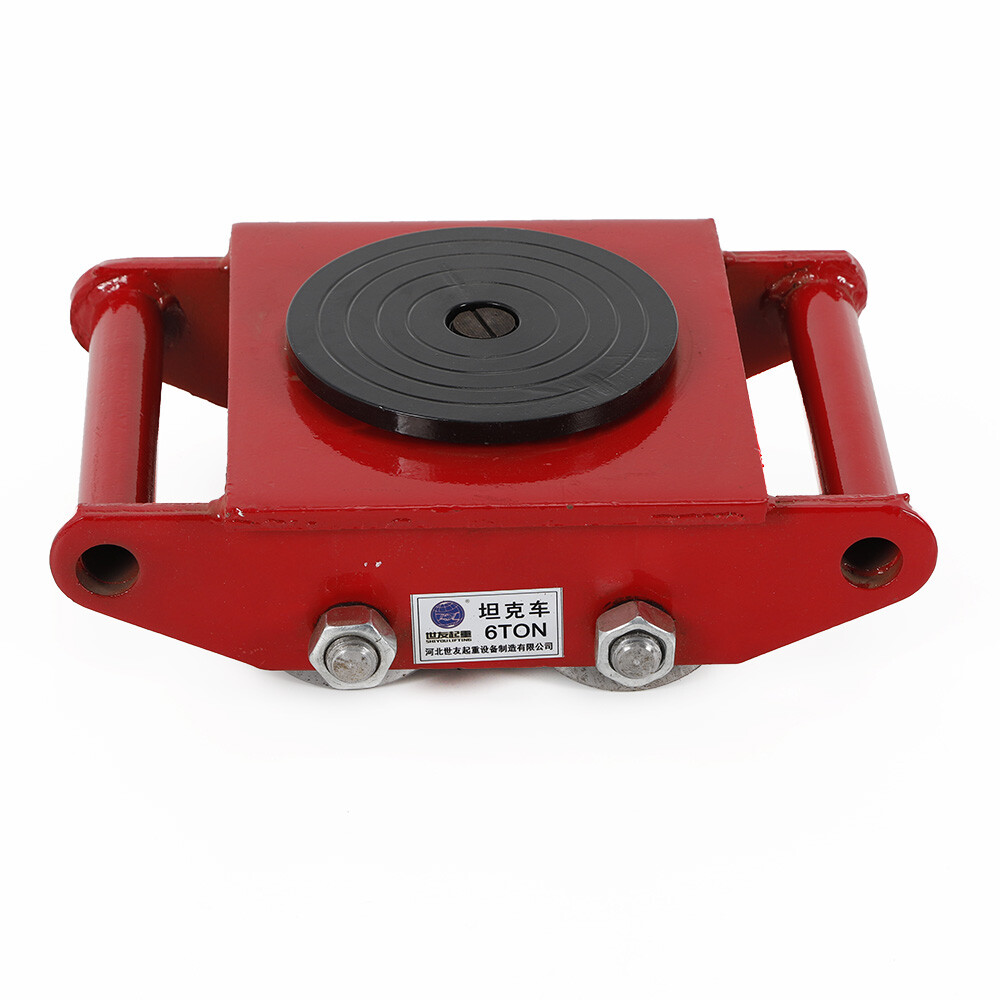 6T 13200lb Machinery Mover Dolly Skate Roller Trolley Heavy Duty Moving ...