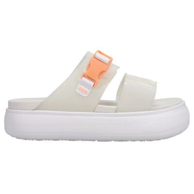 Сандалии Puma Suede Mayu Pop Platform Женские белые повседневные 384433-02