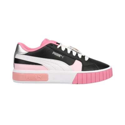 

Puma Cali Star Beats Lace Up Youth Girls Черные кроссовки Повседневная обувь 385075-01, Черный, Puma Cali Star Beats Lace Up Youth