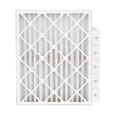 20x25x4 MERV 8 Pleated AC Furnace Air Filters.   6 Pack  (Actual Depth: 3-3/4")