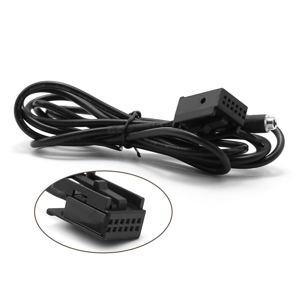 Auxiliary Input Female Cable Aux Audio Adapter Fits For BMW Z4 E83 E85 E86