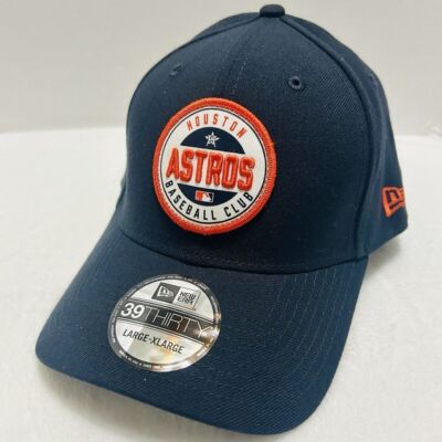 New Era Houston Astros Game Day 39THIRTY Stretch Flex Hat Cap Blue L/XL