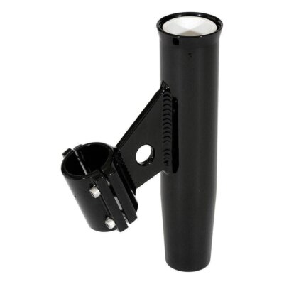 Lee's Clamp-On Rod Holder - Black Aluminum - Vertical Mount - Fits. [RA5001BK]