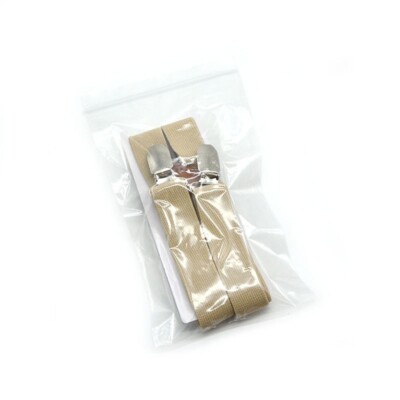 Clips Suspenders 4 Clips Elastic Adjustable Braces Mens Womens Unisex Clip-on