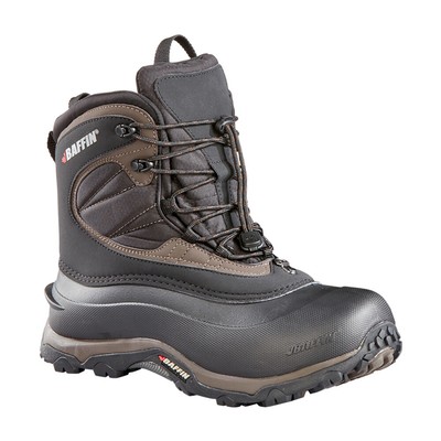 Pre-owned Baffin Yoho Lace Up Work Mens Black Casual Boots Litem003-962