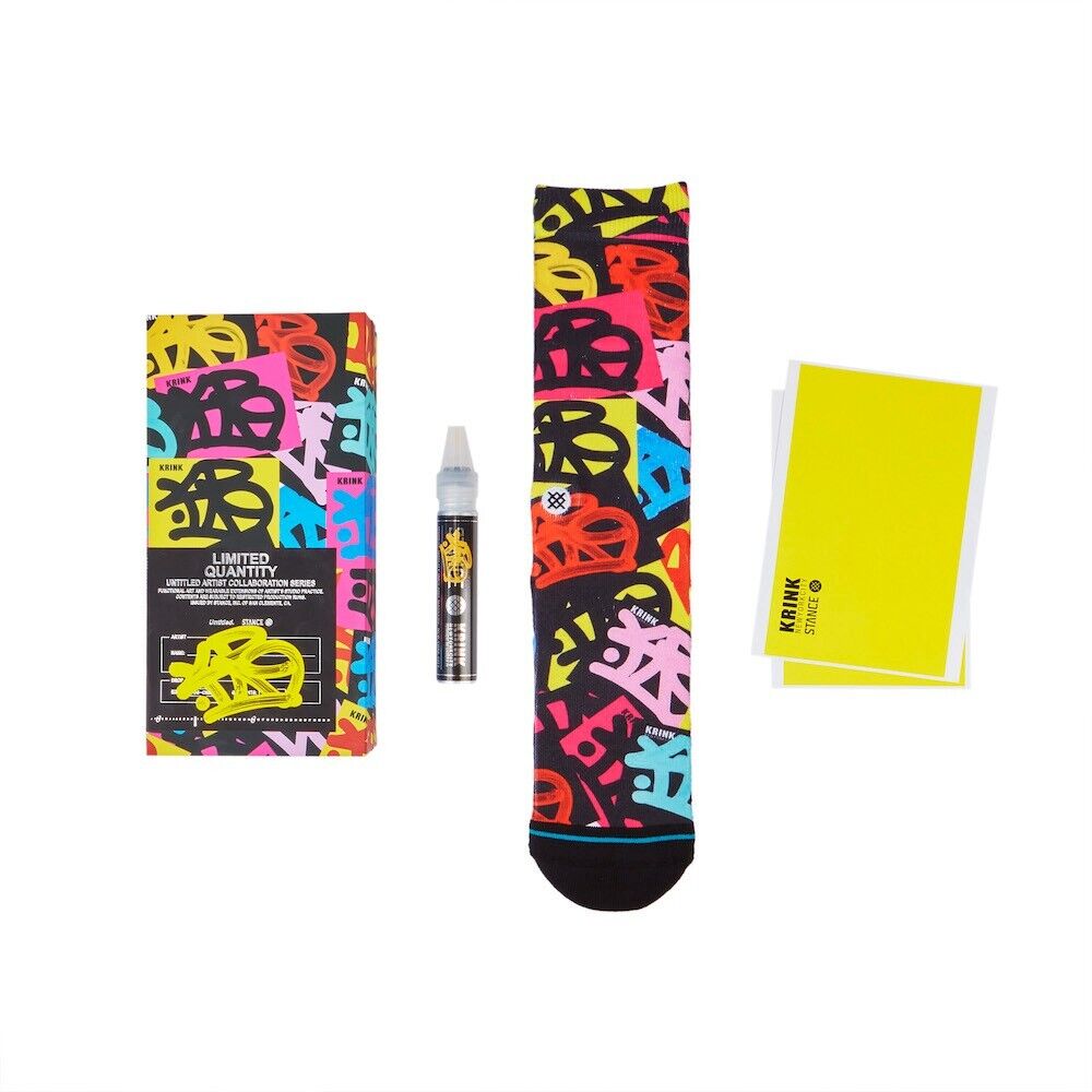 Pre-owned Stance X Krink Socks 'krink K75 Box' & 'untitled' | 2 Box Sets | L | In Box In Multicolor