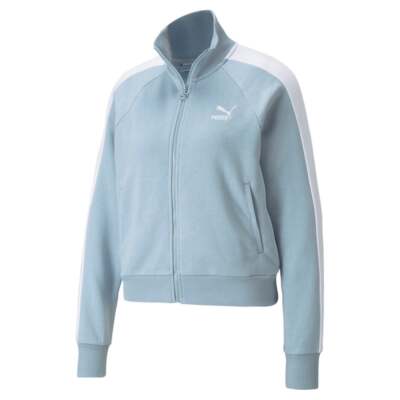 

Puma Iconic T7 Full Zip Jacket Женская куртка Размер  Пальто Куртки Верхняя одежда 531852-61, Синий, Puma Iconic T7 Full Zip Jacket