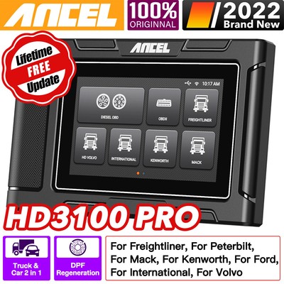 Heavy Duty Truck Diagnostic Scanner All System DPF Regen Fit For Freightliner