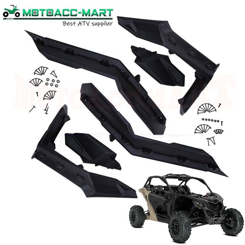 Super Extended Fender Flares For CanAm Maverick X3 Turbo R 20172021