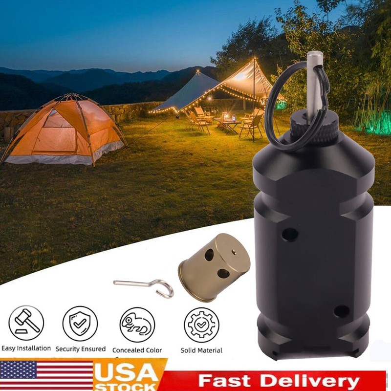 Perimeter Trip Alarm Aluminum Alloy Camp Safe Perimeter Trip Wire