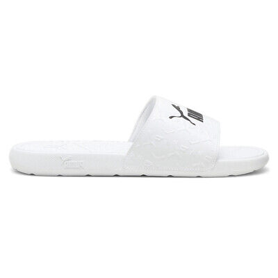Повседневные мужские сандалии Puma Cool Cat 2.0 Superlogo Slide белого цвета 39539702