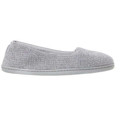 

Серые женские повседневные тапочки Dearfoams Rebecca Chenille 51005-022, Grey, Dearfoams Rebecca Chenille