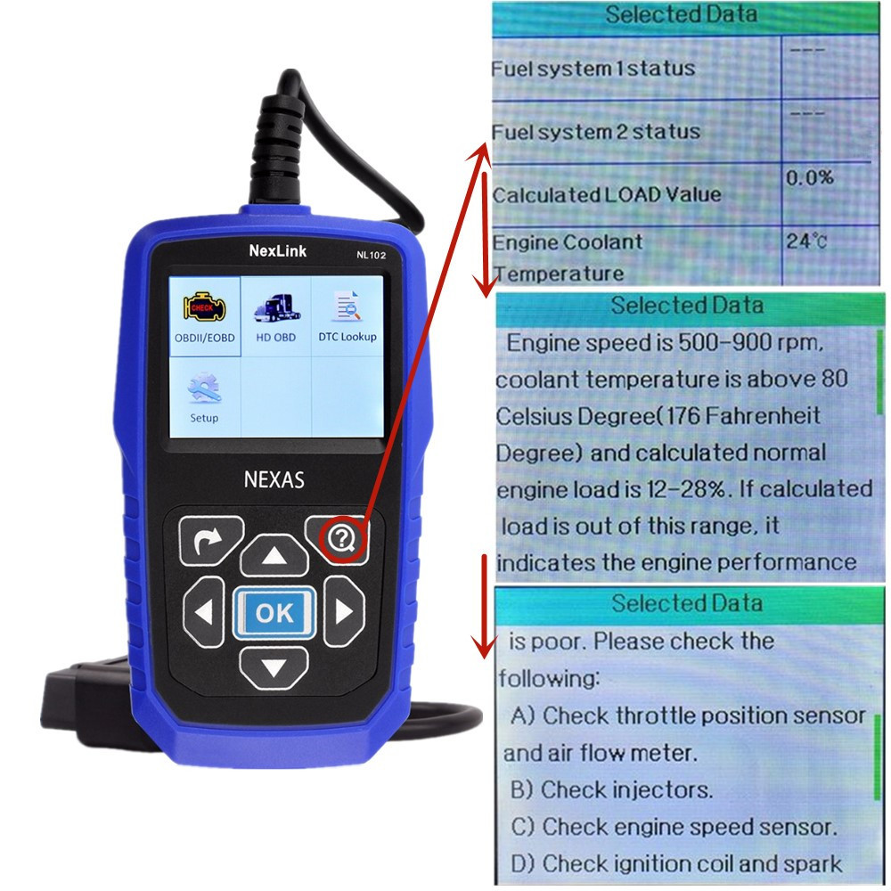 Universal Heavy Duty Diesel Truck Diagnostic Scanner Tool Code Reader