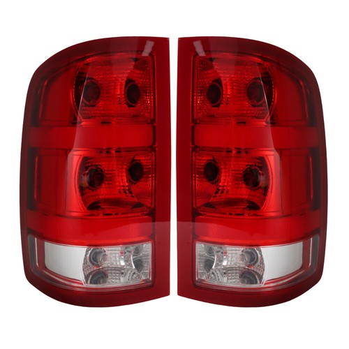 Labwork Left+Right Tail Lights For 2007-13 GMC Sierra 1500 2500 3500 HD Halogen