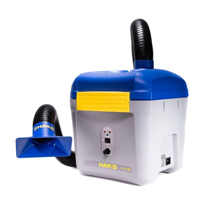 HAKKO FA430-KIT1 Fume Extractor, Complete Kit w/ Duct and Hose, Authentic