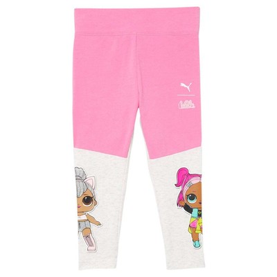 

Леггинсы Puma X Lol CtnSpandex для девочек Розовый 858511-01, Puma Girls X Cotton Spandex Legging- Inf Casual - Pink