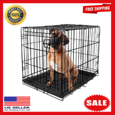 Vibrant life best sale dog crate large