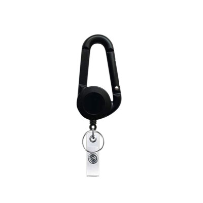 ID-Card Key Chain Lanyard Clip Key Ring Retractable Pull Heavy Keyring Keychain