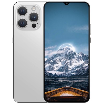 NEW Android 13 i15 Pro Max Unlocked 128GB Dual SIM 5G Cheap Cell Phone Octa Core
