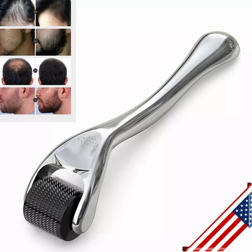 Beard and Hair Growth Derma Roller 0.5mm Titanium Derma Roller USA Fast Shipping