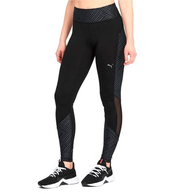 

Длинные беговые леггинсы Puma Last Lap Graphic, женские, размер , повседневные, 518909-01, Черный