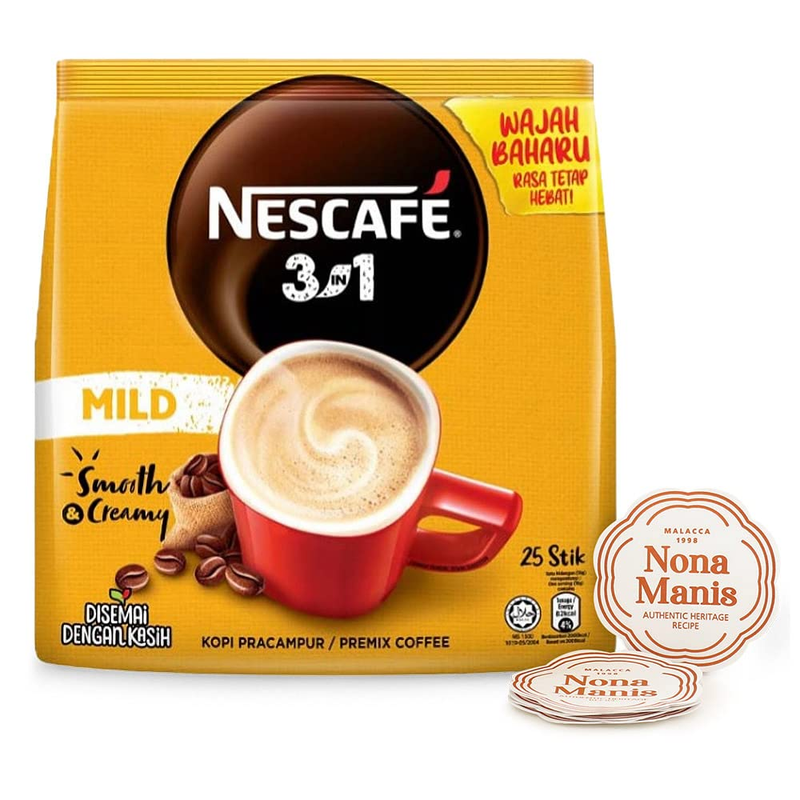 Nestle Malaysia  3 in 1 Original/Rich/Mild/White Flavor Inst
