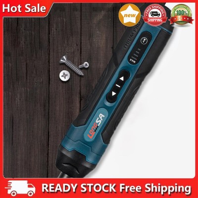 USB Screw Tightening Tool with LED Light 3.6V Finishing Screwdrivers Power Tools