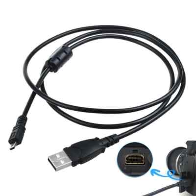 USB Battery Charger Data Sync Cable Cord for Sony Cybershot DSC-W800 B/S Camera