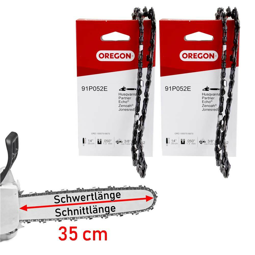 2 Oregon Sägekette 3/8