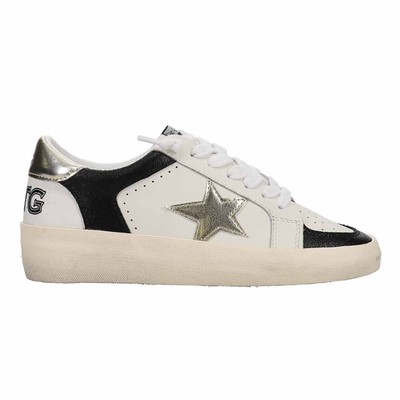Vintage Havana Reflex Metallic Slip On  Womens Black, Gold, Off White Sneakers C