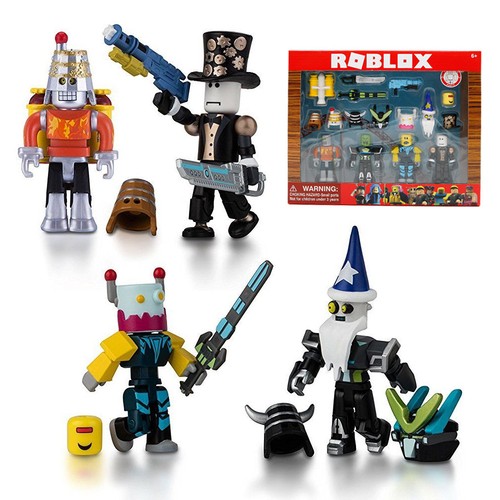 Roblox Robot Riot Mix Match Set Action Figure Pack Kids Toys Gifts - 