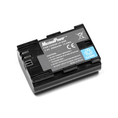 Refuelergy Camera Battery For CANON LP-E6 LPE6  EOS 5D Mark III Mk II 7D 60D