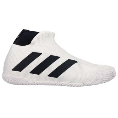 

Adidas Stycon Laceless Hard Court Tennis Мужские белые кроссовки Спортивная обувь FY2, Белый, adidas Stycon Laceless Hard Court Tennis