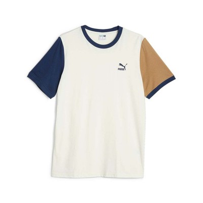 

Puma Classics Block Logo Футболка с круглым вырезом и короткими рукавами Мужские белые повседневные топы 5, Белый, Puma Classics Block Logo Crew Neck Short Sleeve T-Shirt