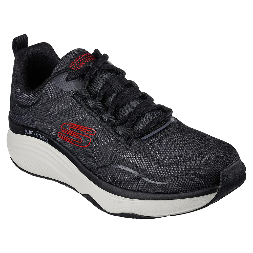 Черные спортивные туфли Skechers Extra Wide Fit мужские с подушкой из пены с эффектом памяти Comfort 232615