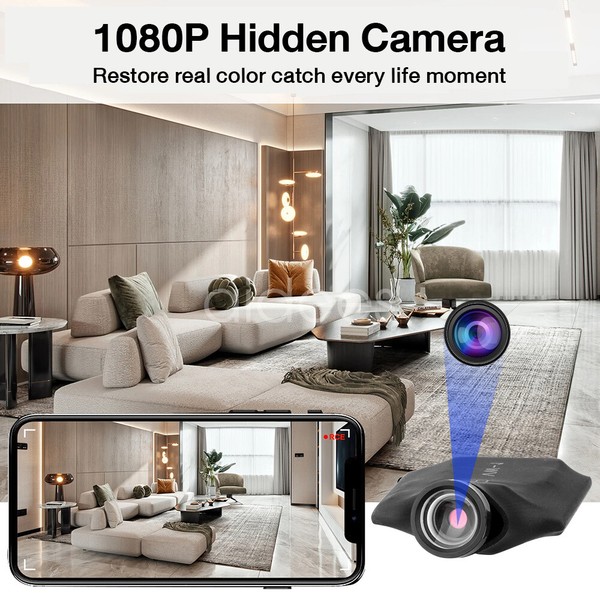 Portable Mini Camera Wifi IP Hidden Cam Home Security Nanny Recorder HD 1080P US - Image 31