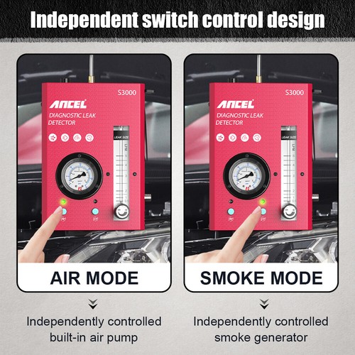 Ancel S3000 Automotive EVAP Smoke Machine Diagnostic Car Leak Detection Tester Ancel S3000 Automotive EVAP Smoke Machine Diagnostic Car Leak Detection Tester