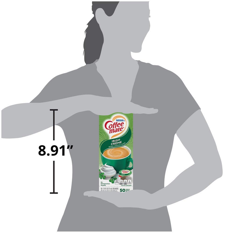 Coffee-Mate Liquid Creamer Singles - Irish Creme - 50 Ct