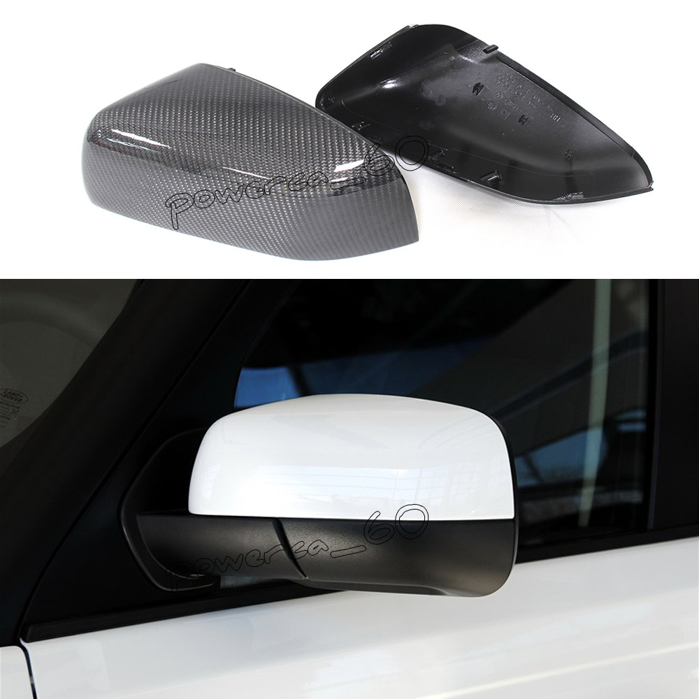 Carbon Fiber Side Mirror Cover Cap For Land Rover Freelander 2 Discovery 4 Sport Ebay