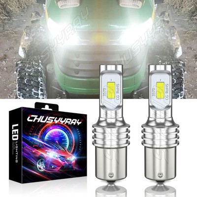 2 Blinding Bright LED Light Bulb for Deere 2305 headlights bulb JD LVU802955 12v