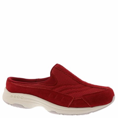 

Женские мулы Easy Spirit Traveltime без шнуровки 6 2A(N) США — красный/красный, Red/red