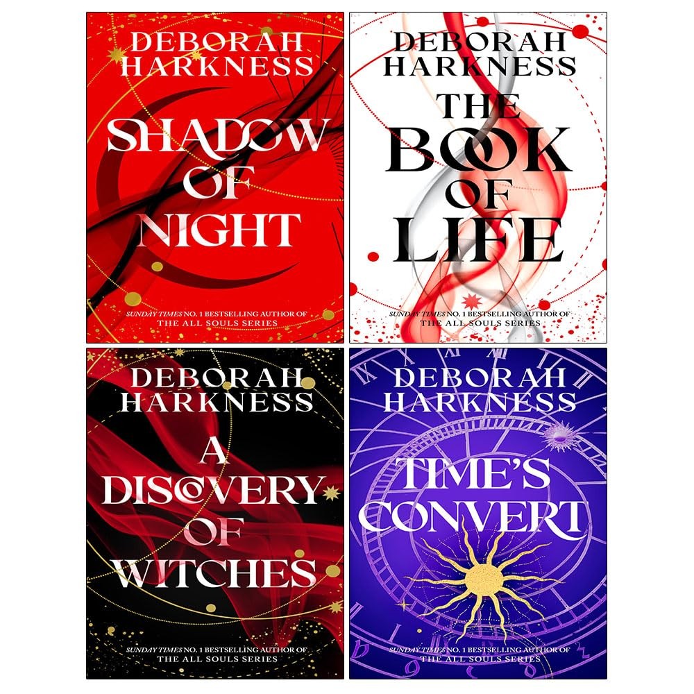 All Souls Trilogy 4 Books Collection A Discovery of Witches By Deborah Harkness