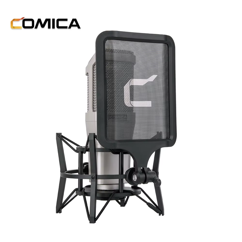 STM01 Professional XLR Condenser Cardioid Microphone Support 24V/48V Phantom Pow