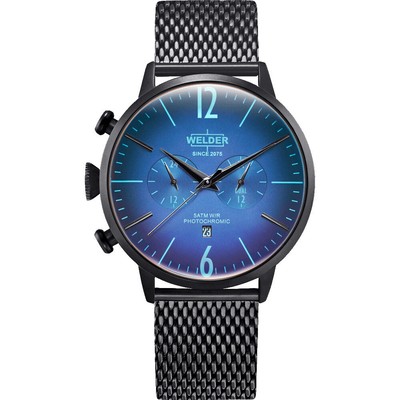 Pre-owned Welder Moody Watch Wwrc401 Men's Wristwatch