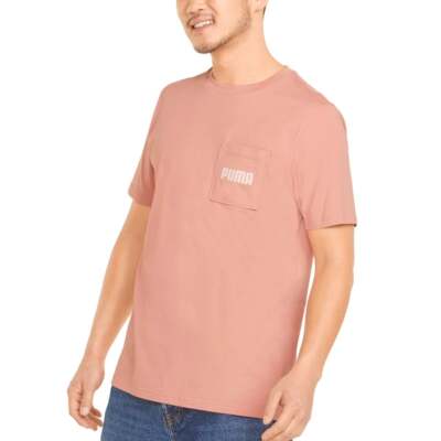 

Puma Modern Basics Футболка с круглым вырезом и короткими рукавами Мужские оранжевые повседневные топы 848442, Оранжевый, Puma Modern Basics Crew Neck Short Sleeve T-Shirt