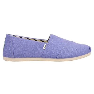 

Женские повседневные туфли без шнуровки TOMS Alpargata фиолетового цвета на плоской подошве 10018774T, Фиолетовый, TOMS Alpargata Slip On