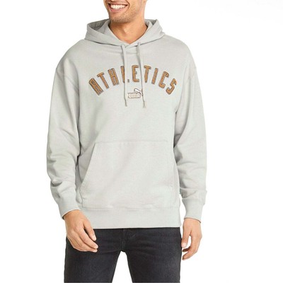 

Мужская толстовка с капюшоном с логотипом Puma The Neverworn, серые пальто, куртки, верхняя одежда 53456809, Grey, Puma The Neverworn Logo Hoodie