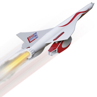 Estes Flying Model Rocket Kit Low -Boom SST  EST 7289 