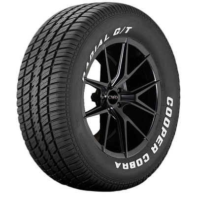 P215/70R15 Cooper Cobra Radial G/T 97T SL White Letter Tire